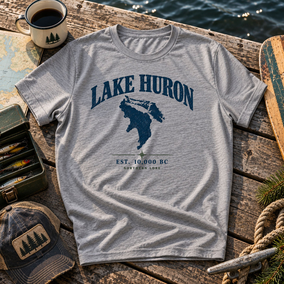Lake Huron - Est. 10,000 B.C.